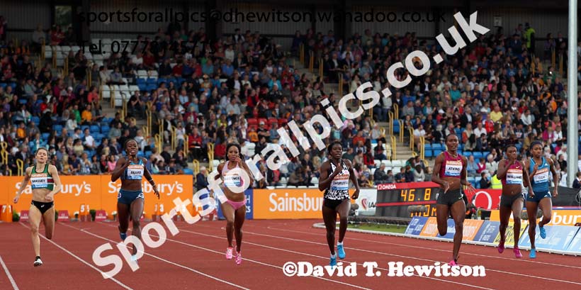 Womens 400 metres at the Sainsbury's Birmingham Grand Prix. Photos: David T. Hewitson/Sports for All Pics
